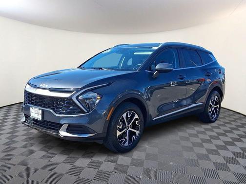 Gravity Gray 2023 Kia Sportage Hybrid EX