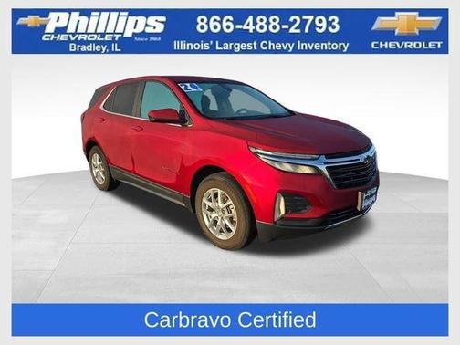 Radiant Red 2024 Chevrolet Equinox LT