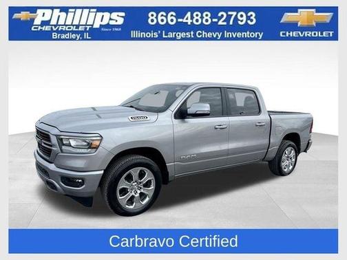 Billet Silver Metallic Clearcoat 2021 RAM 1500 Big Horn