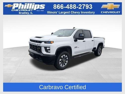 Summit White 2021 Chevrolet Silverado 2500 Custom