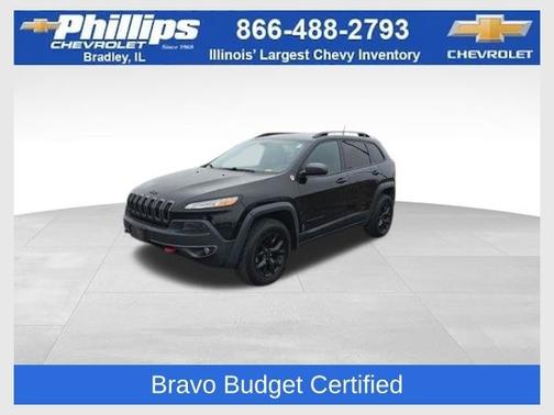 Diamond Black 2017 Jeep Cherokee Trailhawk