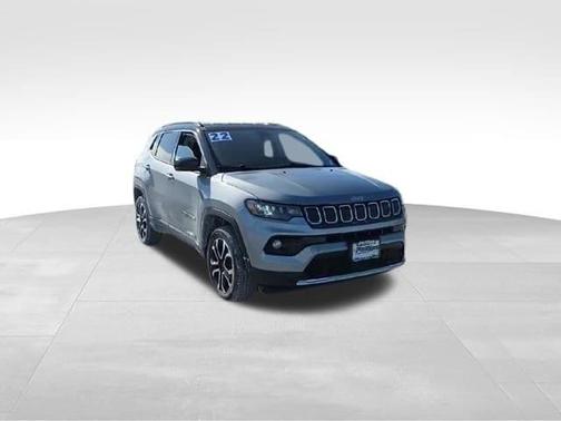 Billet Silver Metallic Clearcoat 2022 Jeep Compass Limited