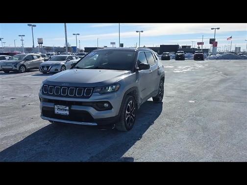 Billet Silver Metallic Clearcoat 2022 Jeep Compass Limited