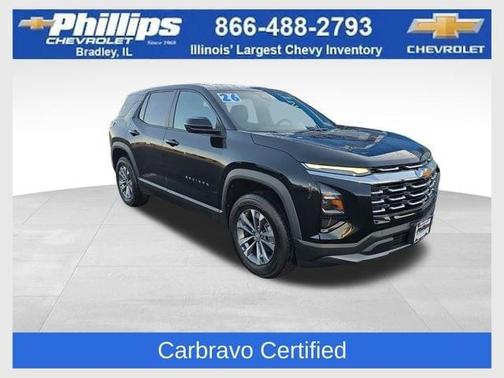 Mosaic Black Metallic 2026 Chevrolet Equinox LT