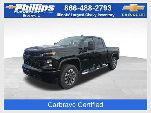 Black 2023 Chevrolet Silverado 2500 Custom
