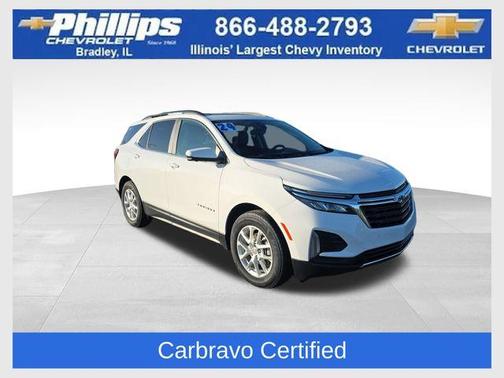 Summit White 2024 Chevrolet Equinox LT