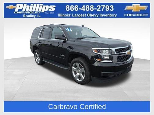 Black 2017 Chevrolet Tahoe LS