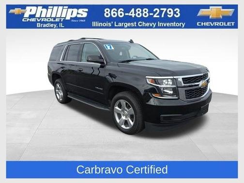 Black 2017 Chevrolet Tahoe LS