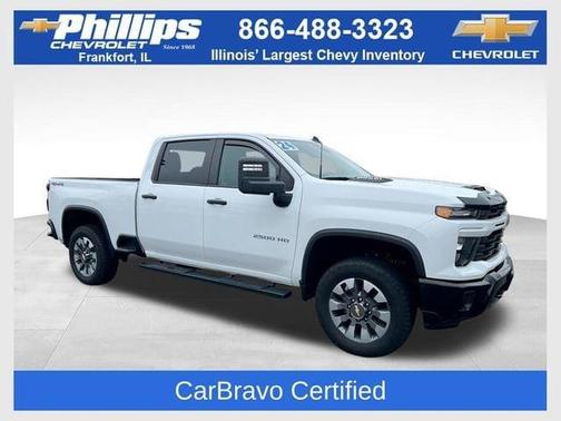 Summit White 2024 Chevrolet Silverado 2500 Custom