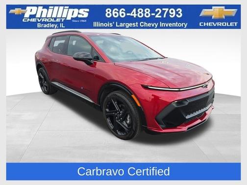 Radiant Red 2024 Chevrolet Equinox EV RS