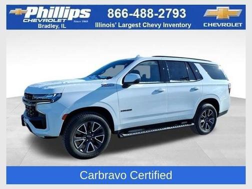 Summit White 2021 Chevrolet Tahoe Z71