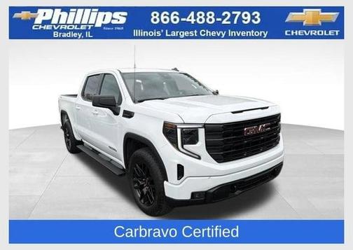 Summit White 2024 GMC Sierra 1500 Elevation