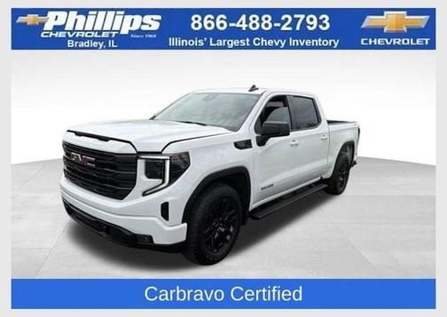Summit White 2024 GMC Sierra 1500 Elevation