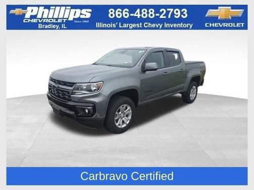 Satin Steel Metallic 2022 Chevrolet Colorado LT