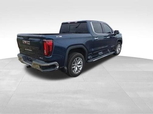 Pacific Blue Metallic 2021 GMC Sierra 1500 SLT