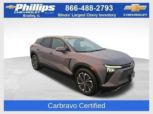 Galaxy Gray Metallic 2024 Chevrolet Blazer EV LT