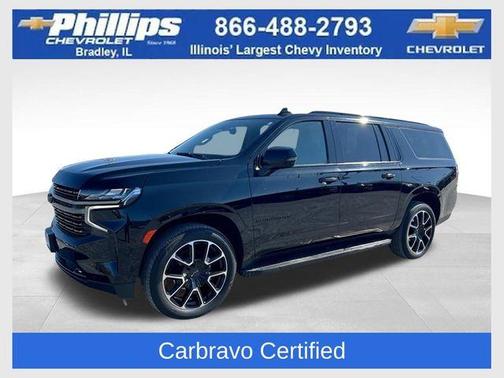 Black 2022 Chevrolet Suburban RST