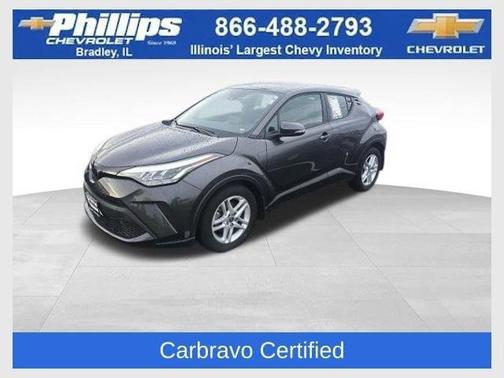 Gray 2021 Toyota C-HR LE