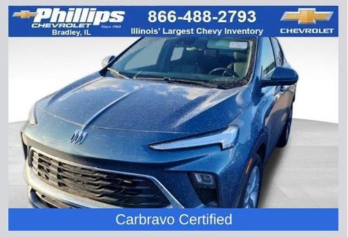 Ocean Blue Metallic 2024 Buick Encore GX Preferred