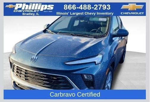 Ocean Blue Metallic 2024 Buick Encore GX Preferred