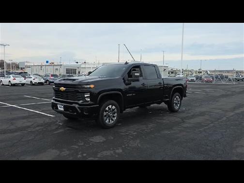 Black 2025 Chevrolet Silverado 2500 Custom