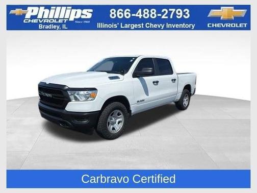 Bright White Clearcoat 2022 RAM 1500 Tradesman