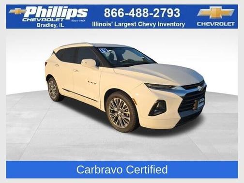 Summit White 2019 Chevrolet Blazer Premier
