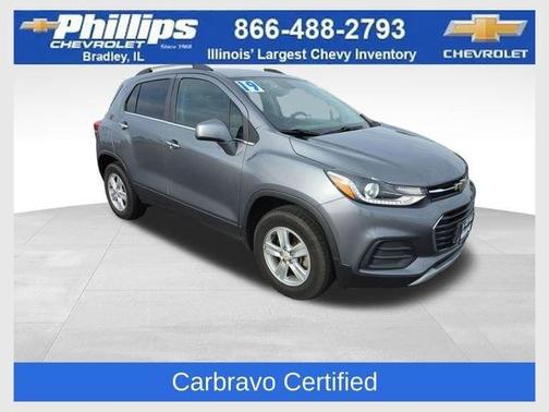 Satin Steel Metallic 2019 Chevrolet Trax LT