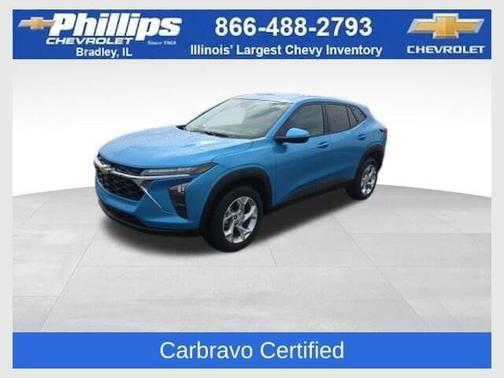 Marina Blue 2025 Chevrolet Trax LS