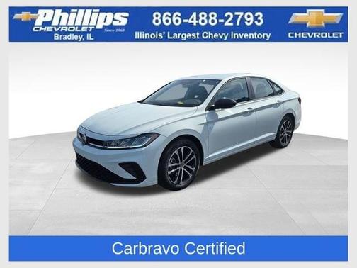 Pure White 2025 Volkswagen Jetta 1.5T Sport