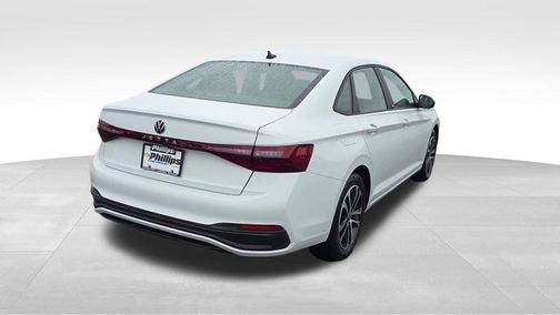 Pure White 2025 Volkswagen Jetta 1.5T Sport