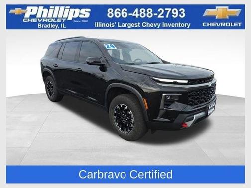 Mosaic Black Metallic 2024 Chevrolet Traverse Z71