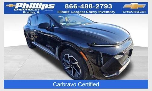 Black 2025 Chevrolet Equinox EV LT 2