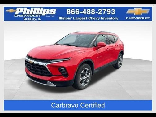 Red 2024 Chevrolet Blazer LT