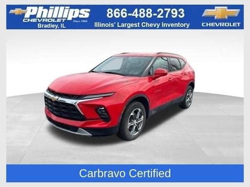 Red 2024 Chevrolet Blazer LT