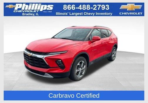 Red 2024 Chevrolet Blazer LT
