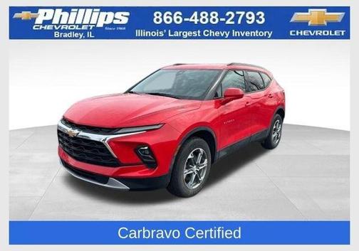 Red 2024 Chevrolet Blazer LT