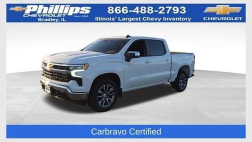 Summit White 2024 Chevrolet Silverado 1500 LT