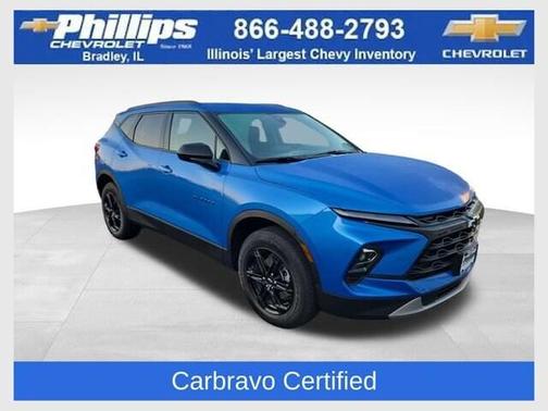 Rip Tide Blue 2024 Chevrolet Blazer LT