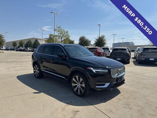 Onyx Black Metallic 2025 Volvo XC90 B6 Ultra