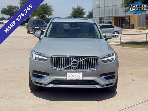 Vapour Gray Metallic 2025 Volvo XC90 Plug-In Hybrid T8 Plus