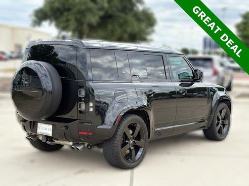 Santorini Black Metallic 2024 Land Rover Defender 110 V8