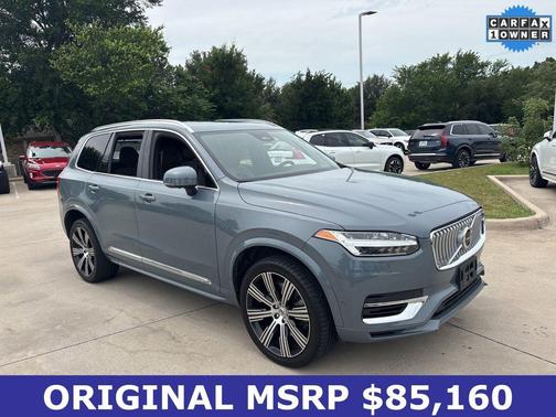 Thunder Gray Metallic 2023 Volvo XC90 Recharge Plug-In Hybrid Ultimate