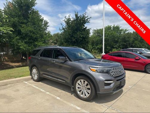 Carbonized Gray Metallic 2024 Ford Explorer Limited
