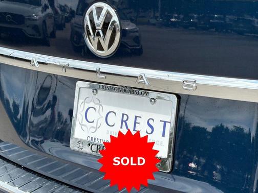 Pacific Blue Metallic 2020 Volkswagen Atlas 3.6L SEL Premium