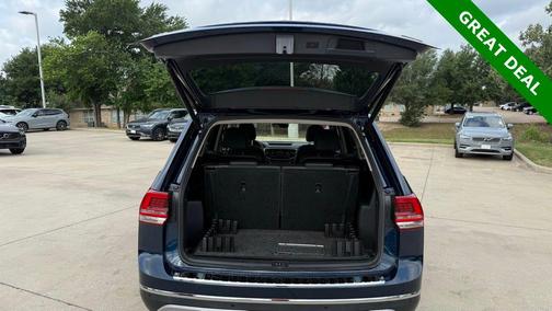 Pacific Blue Metallic 2020 Volkswagen Atlas 3.6L SEL Premium