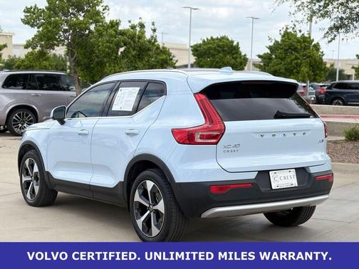 Cloud Blue 2025 Volvo XC40 B5 Plus Bright Theme