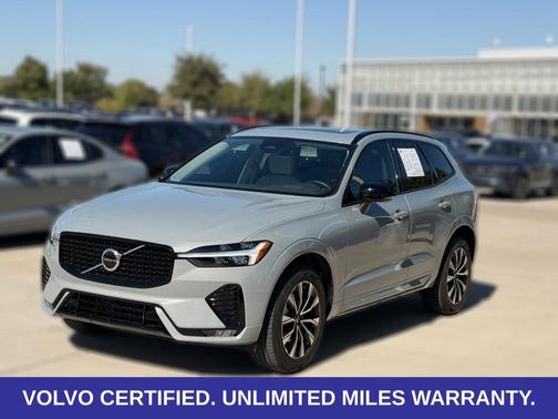 Vapour Gray Metallic 2024 Volvo XC60 B5 Dark Theme AWD