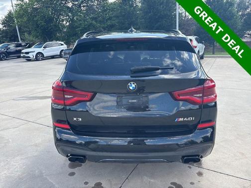 Black Sapphire Metallic 2019 BMW X3 M40i
