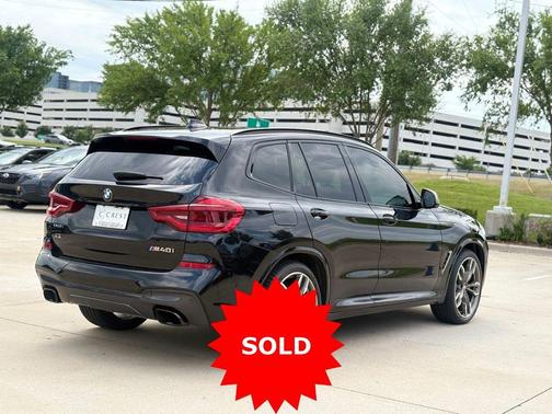 Black Sapphire Metallic 2019 BMW X3 M40i